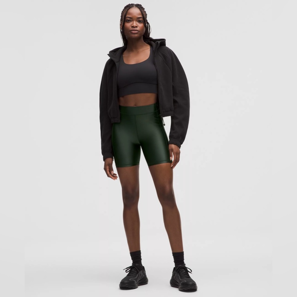 Lululemon • Satin Shine Short Rainforest Green